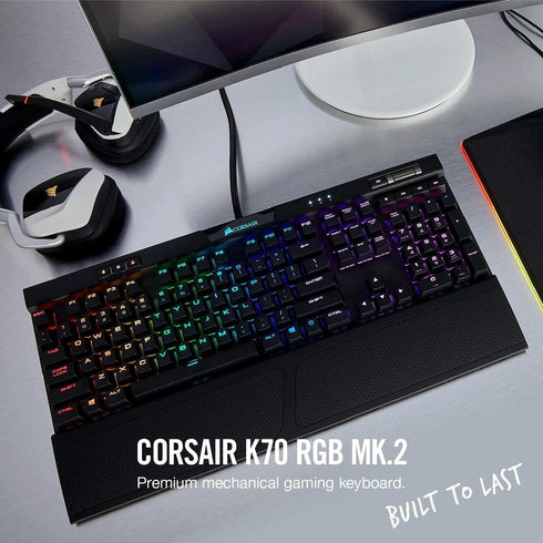 Corsair K70 RGB MK.2 Cherry MX Blue - Anigma